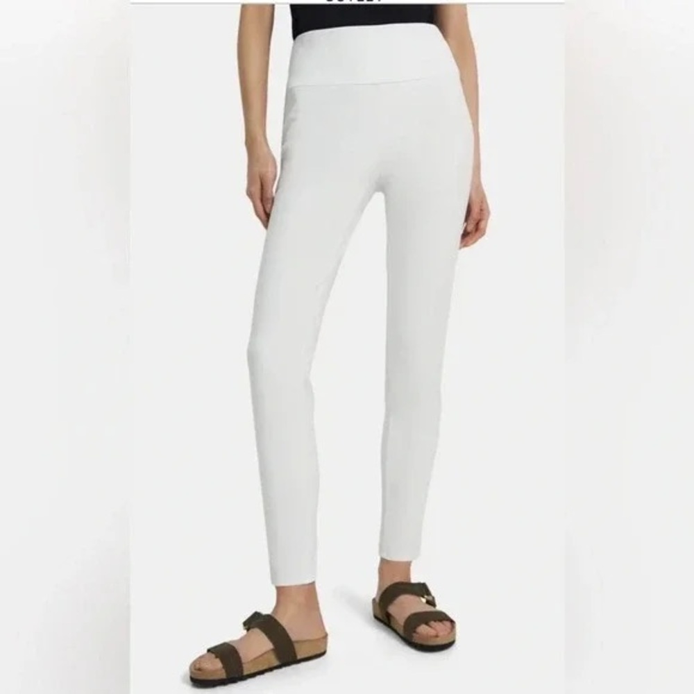 Theory Yoke Legging in Stretch Cotton